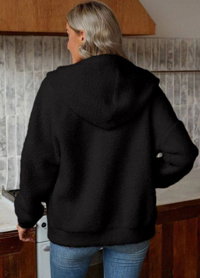 Черная женская куртка бомбер цвет черный р.46/48 442425 New Trend