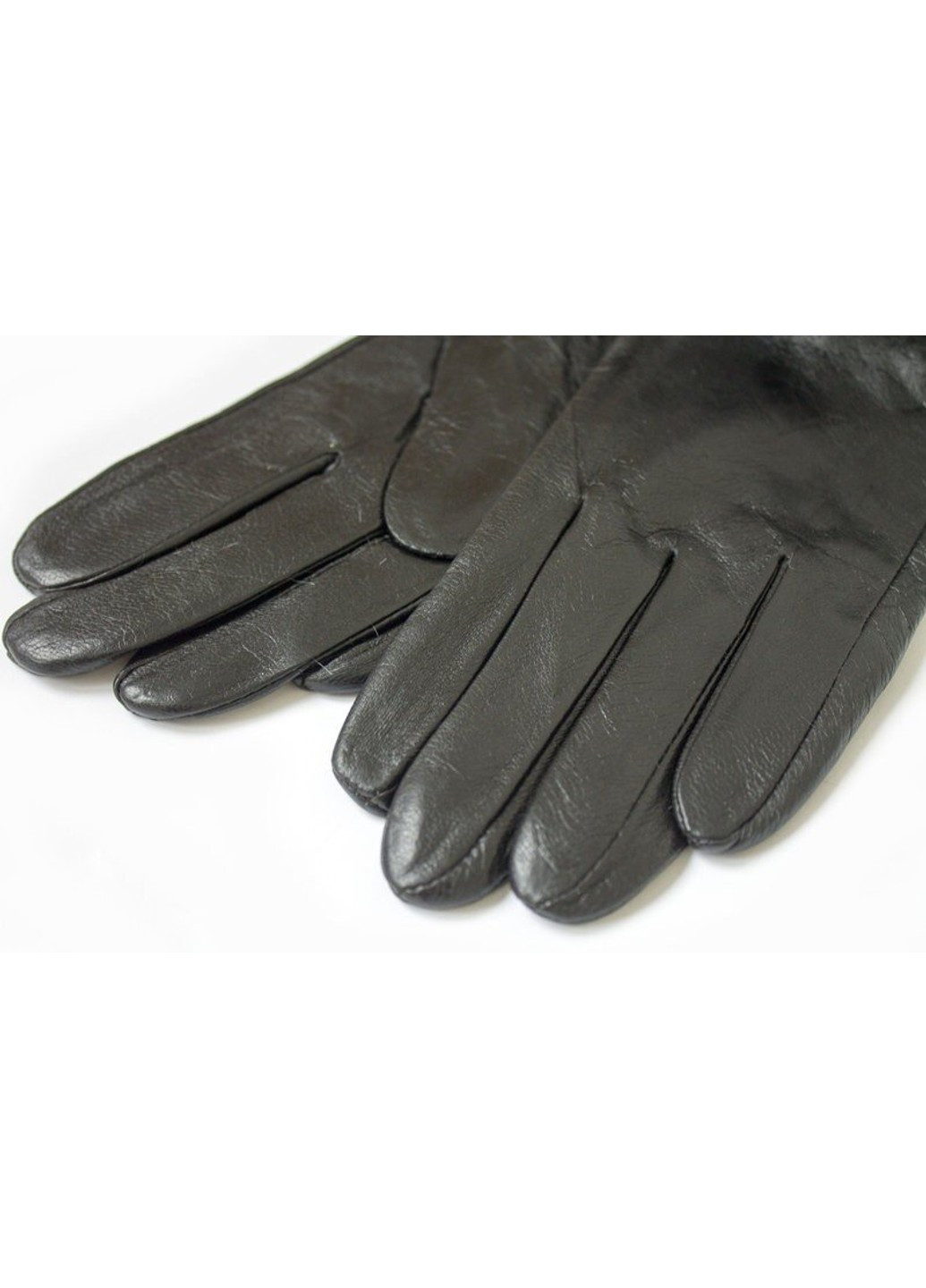 Жіночі шкіряні рукавички Shust чорні M Shust Gloves (266143011)