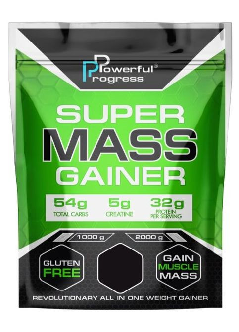 Super Mass Gainer 2000 g /20 servings/ Cappuccino Powerful Progress (268660423)