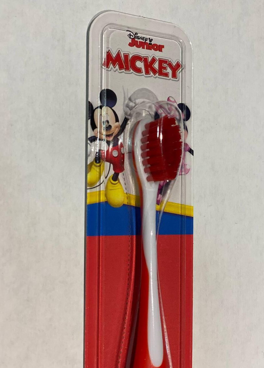 Детская зубная щетка Mickey Красная Deliplus (272802042)