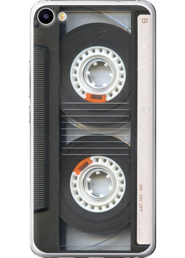 2D пластиковий чохол 'Касета ' для Endorphone Meizu U20 (259501673)