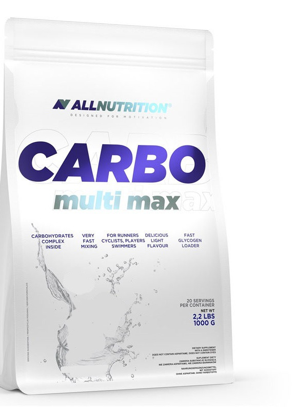 All Nutrition Carbo Multi Max 1000 g /20 servings/ Passion fruit Allnutrition (256777164)