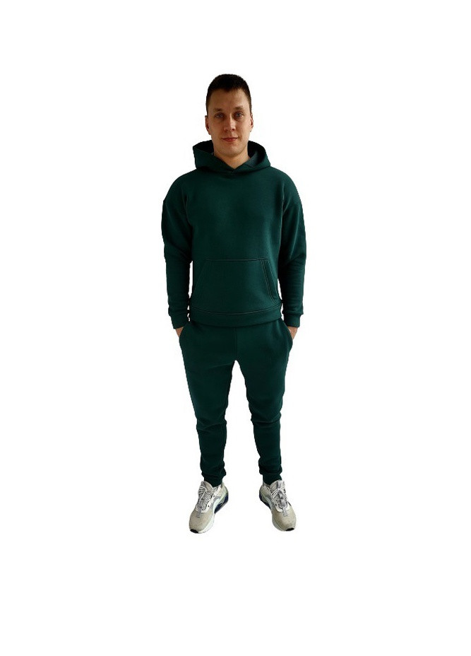 Мужской спортивный костюм зеленый No Brand (258260612)
