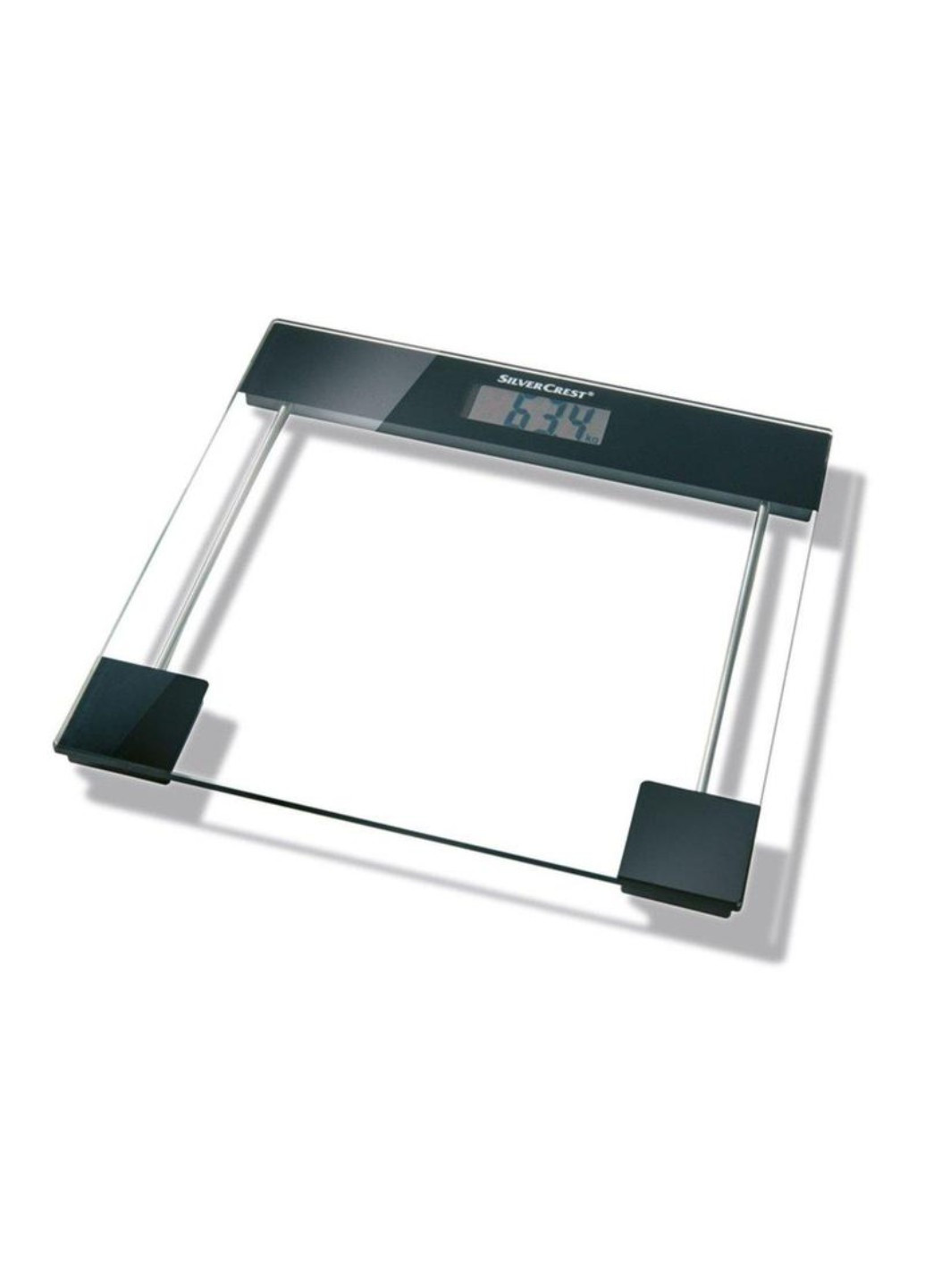 Весы напольные стеклянные с 4-сенсорной технологией SPWE 180 A1 Silver Crest (267501451)