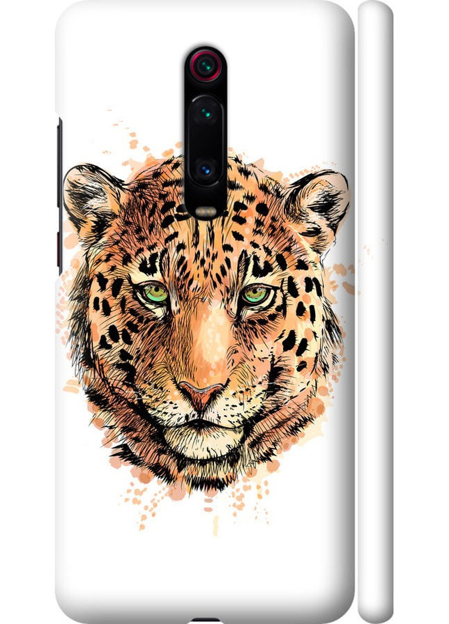 3D пластиковий матовий чохол 'Леопард v2' для Endorphone Xiaomi Mi 9T Pro (258086493)
