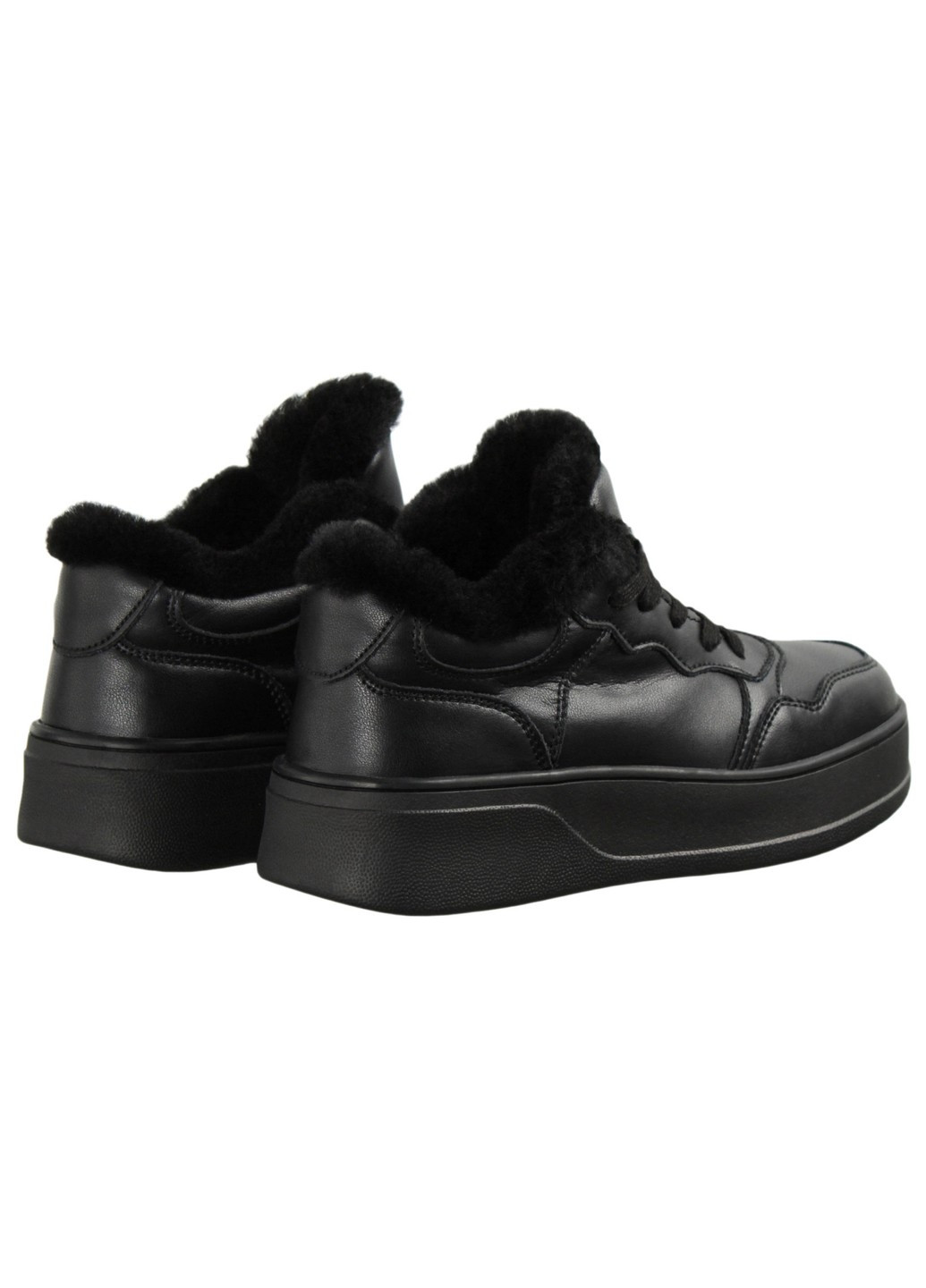 Чорні зимовий жіночі кросівки 199899 Buts