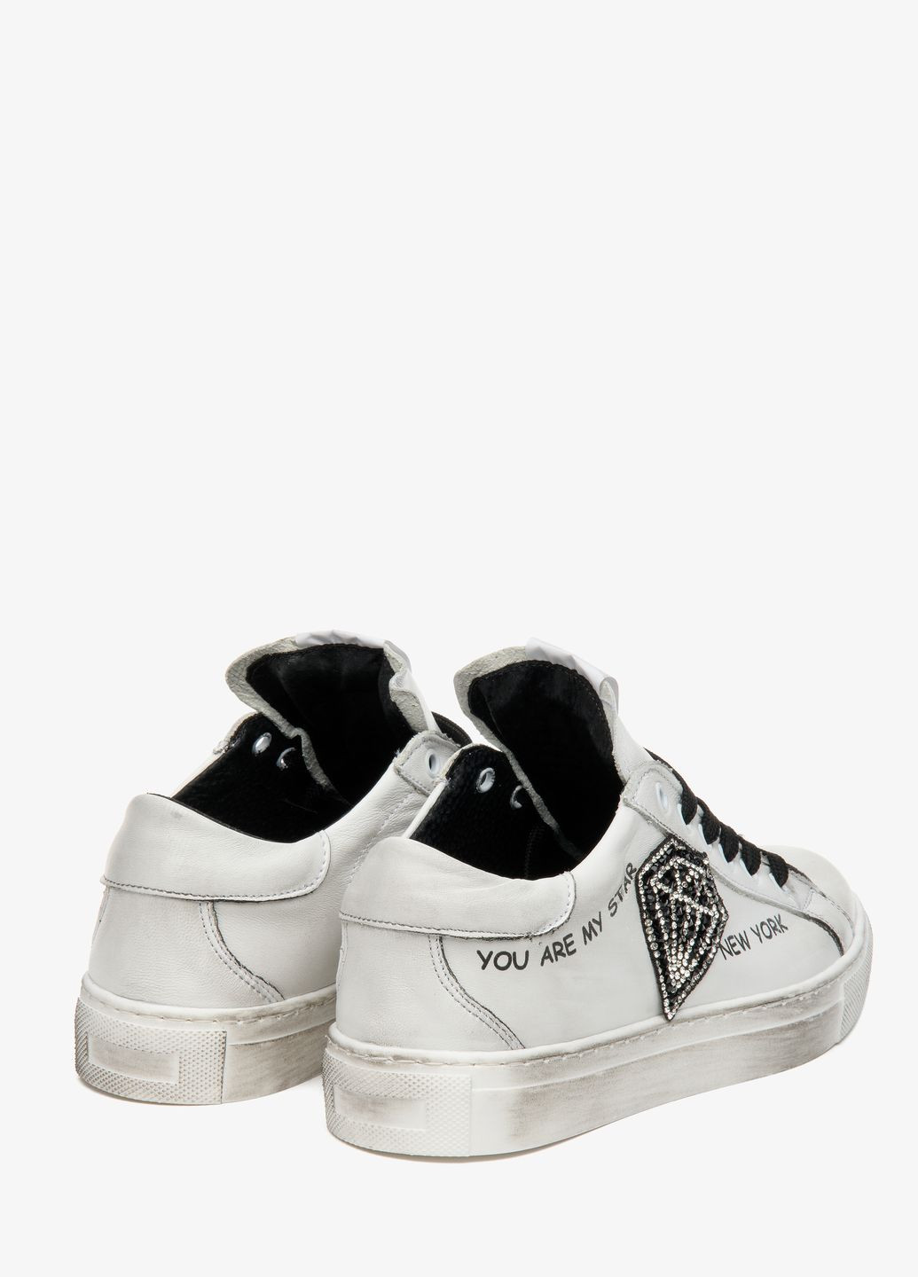 Білі кеди, колір білий ES8