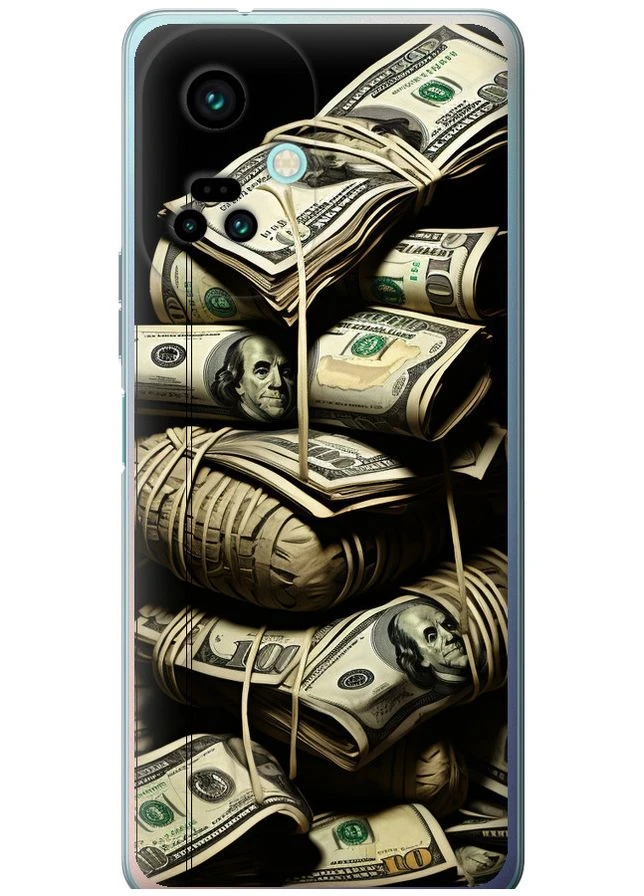 Силіконовий чохол 'Великі гроші' для Tecno Camon 19 Pro (CI8n) Endorphone Tecno Camon 19 Pro (CI8n) (267316765)