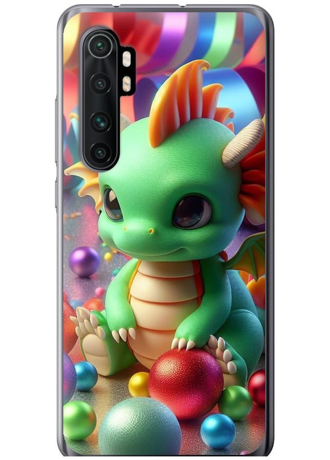Силиконовый чехол 'Веселый дракончик' для Endorphone Xiaomi Mi Note 10 Lite (275459152)