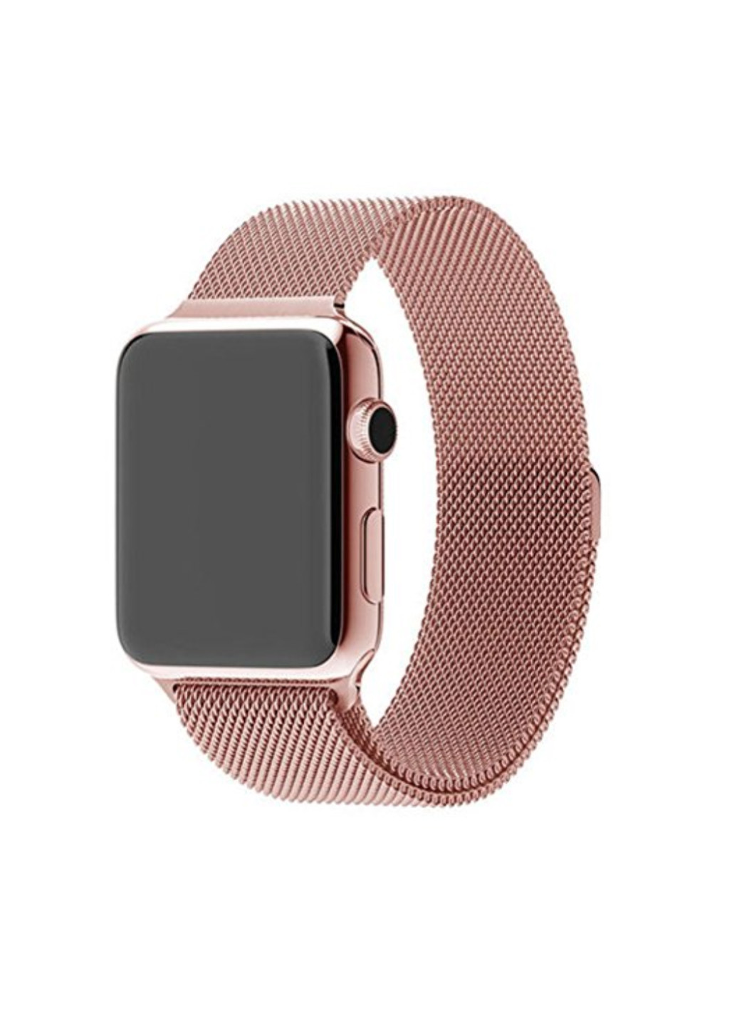 Ремешок Milanese Loop для Apple Watch 42/44/45/49 Rose Gold No Brand (257410978)