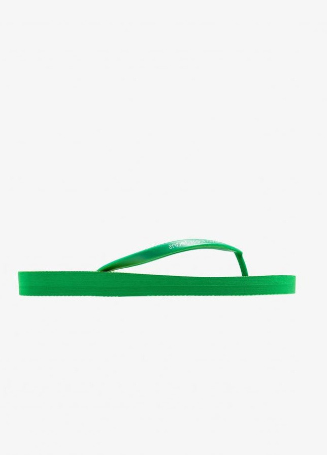 Зеленые шлепанцы Calvin Klein