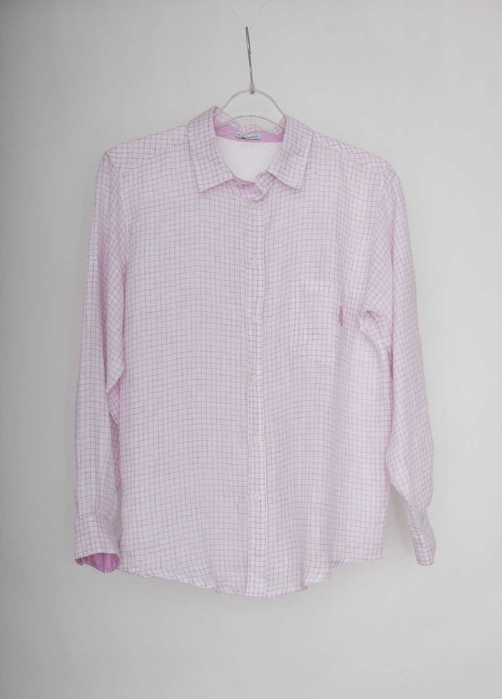 Розовая рубашка Mandarino