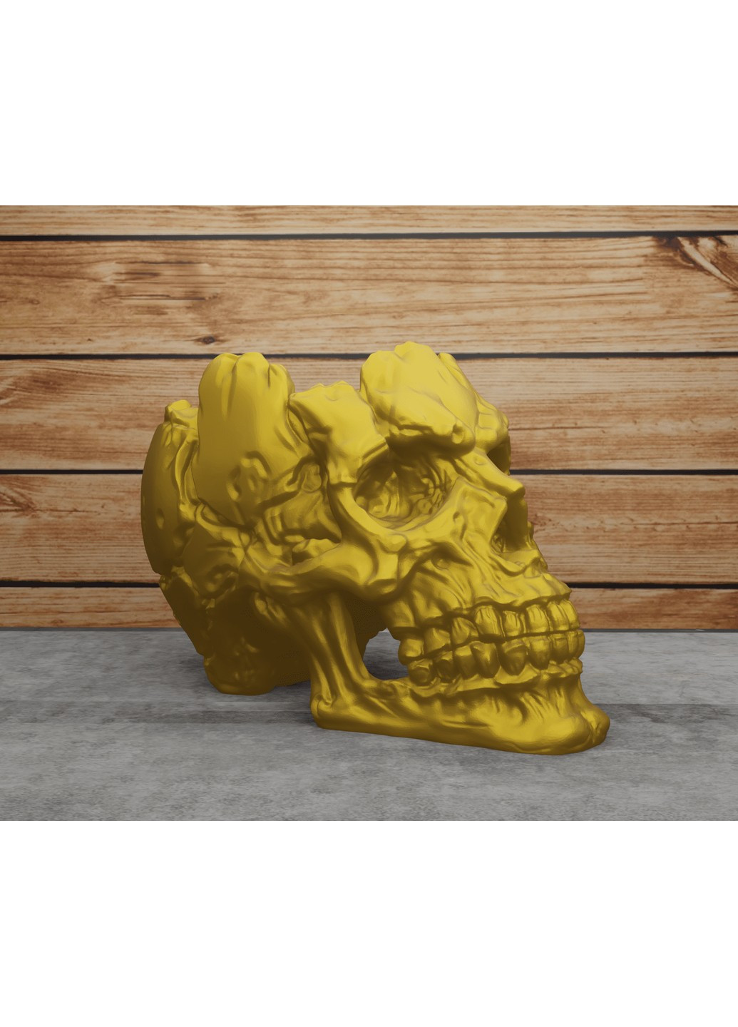 Рельєфний череп. ЗаСвіт (266425043)