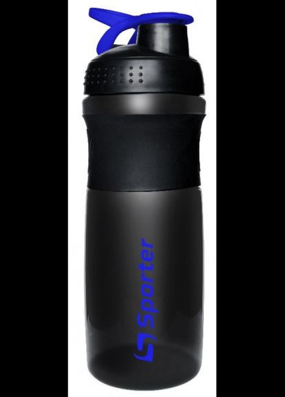 Шейкер Shaker KL-7063 760 ml (Чорний з синім лого) Sporter (262297089)