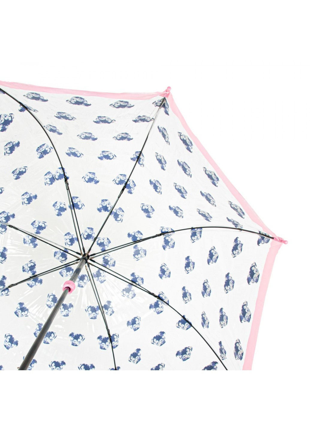 Жіноча механічна парасолька-тростина Birdcage-2 L042 Pugs (Мопси) Fulton (262449468)