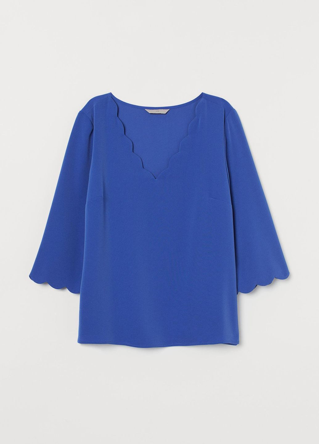 Синяя блуза демисезон,синий, H&M