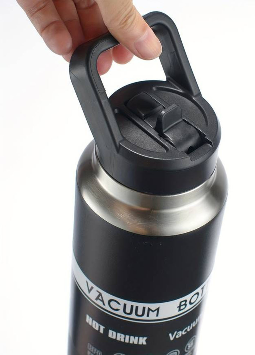 Чашка термос вакуумная Vacuum Bottle с двойными стенками из нержавеющей стали 600 мл A-Plus 987a (273425175)