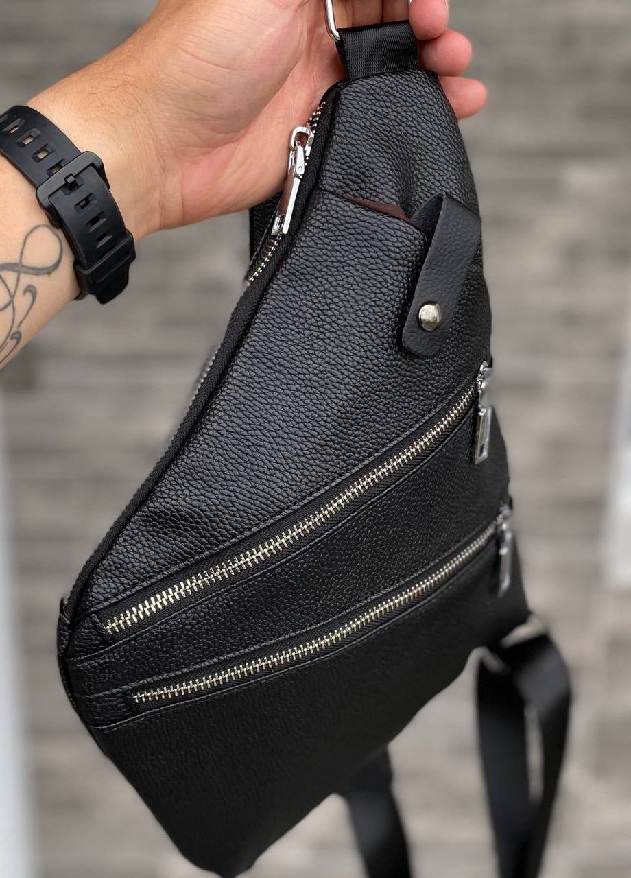 Чоловіча нагрудна сумка слінг кроссбоді бананка Cross body 2.0 -23*2*31 - nv34 No Brand (260026924)