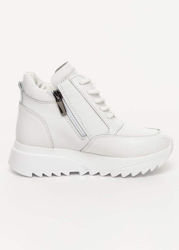 Белые демисезонные кроссовки для девочки цвет белый цб-00223275 Yuki