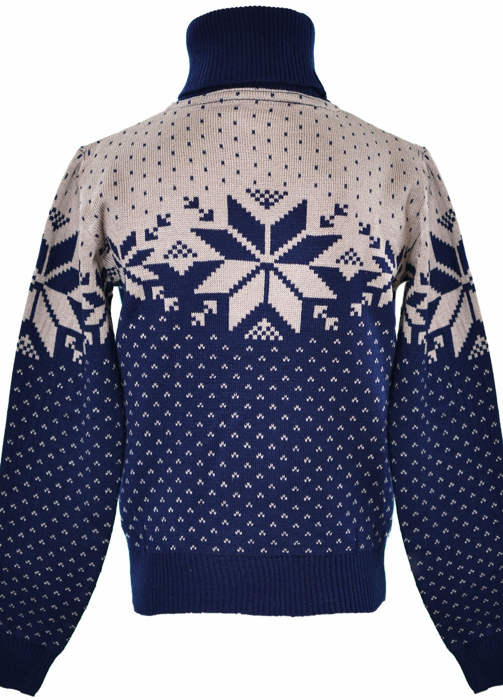 Синий светри светр сніжинки (снежинка 2)17143-709 Lemanta