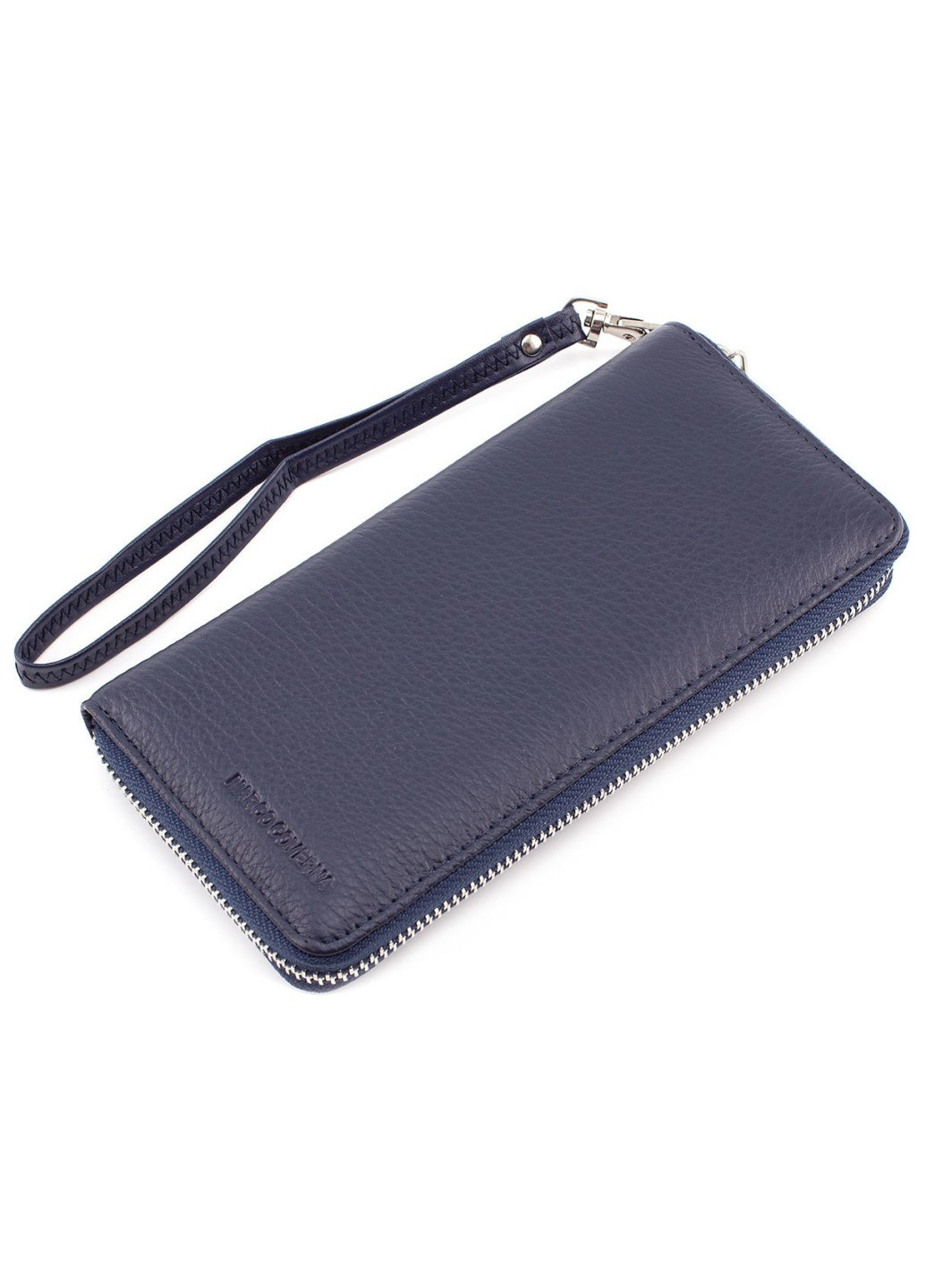 Оригинальный кожаный кошелек для женщин MC-7002-5 (JZ6682) синий Marco Coverna (259752482)