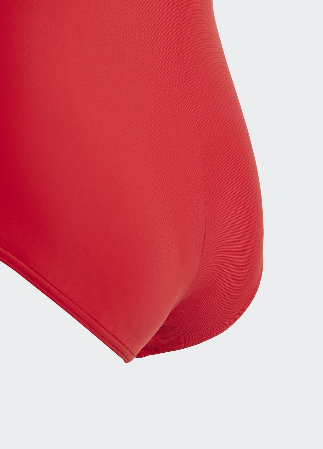 Красный летний слитный купальник originals adicolor 3-stripes adidas