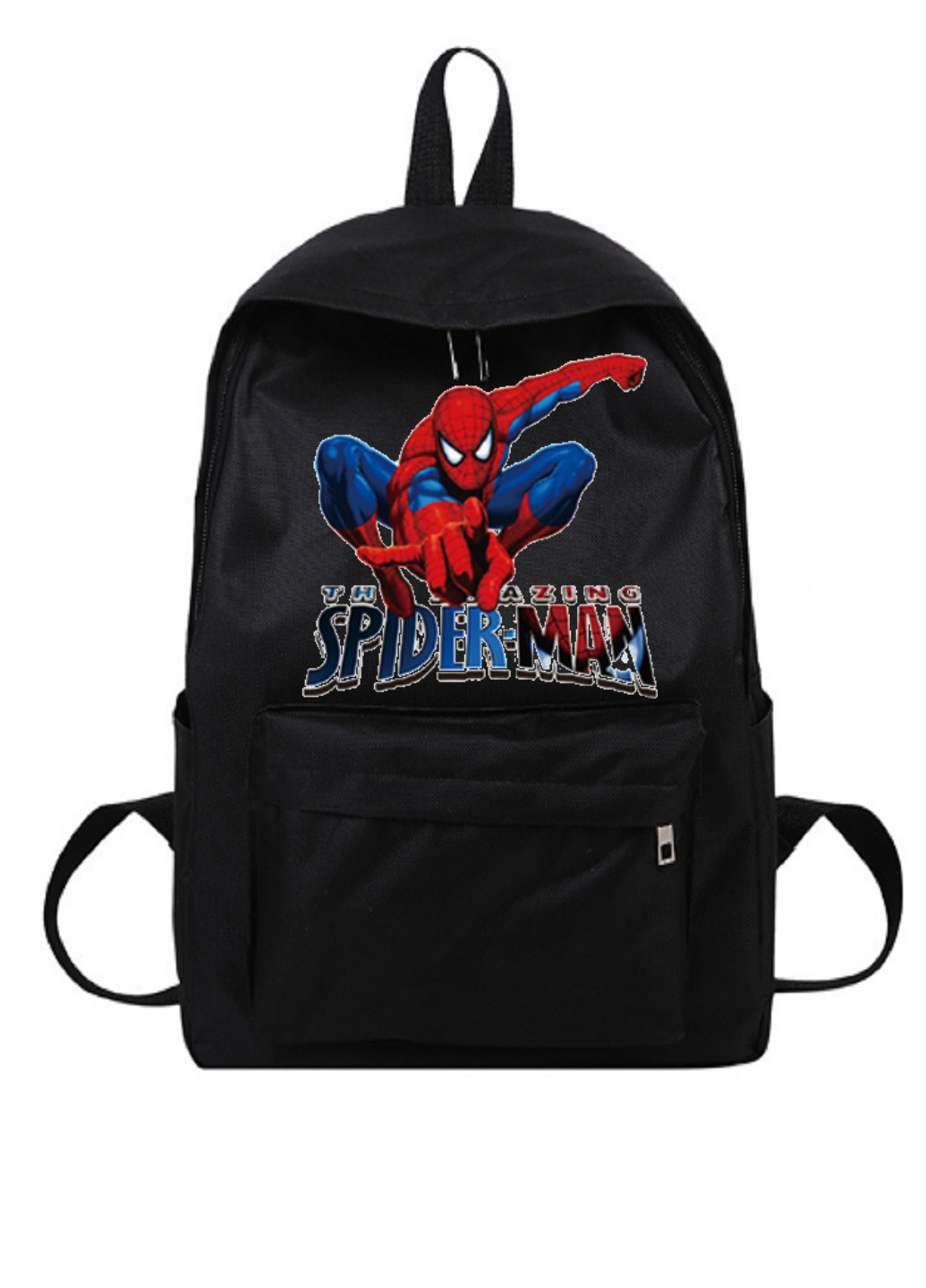 Міський рюкзак чорний 36*25 чоловік павук No Brand (259575380)