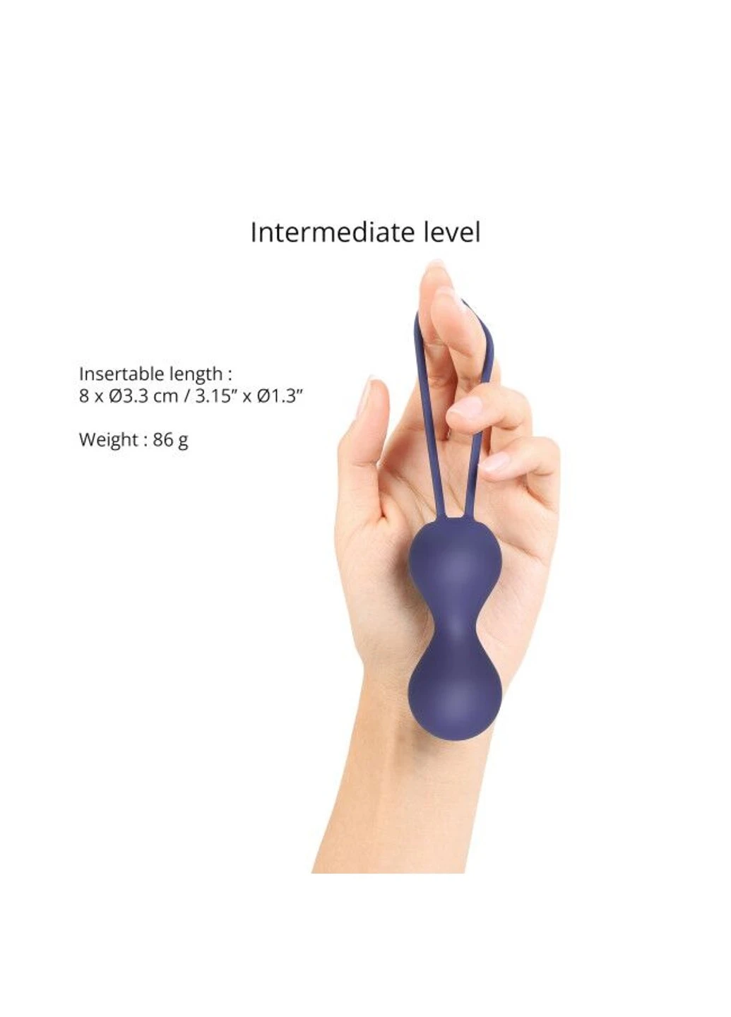 Вагинальные шарики JOIA - MIDNIGHT INDIGO Love To Love (277235975)