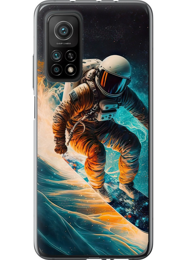 Силіконовий чохол 'Сноубордист' для Endorphone Xiaomi Mi 10T Pro (258083475)