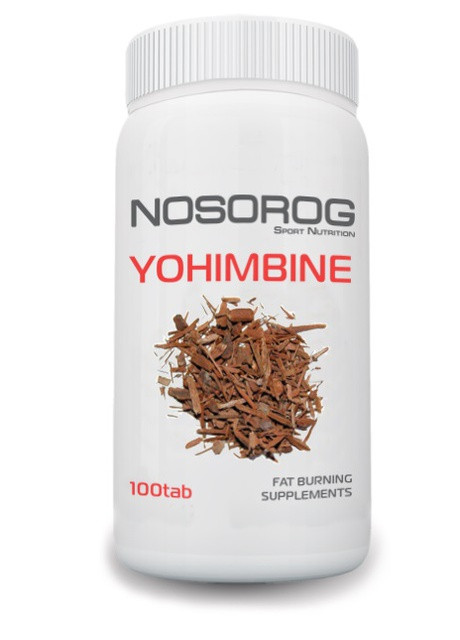 Стимулятор тестостерону Yohimbine 100 табл Nosorog Nutrition (259111040)