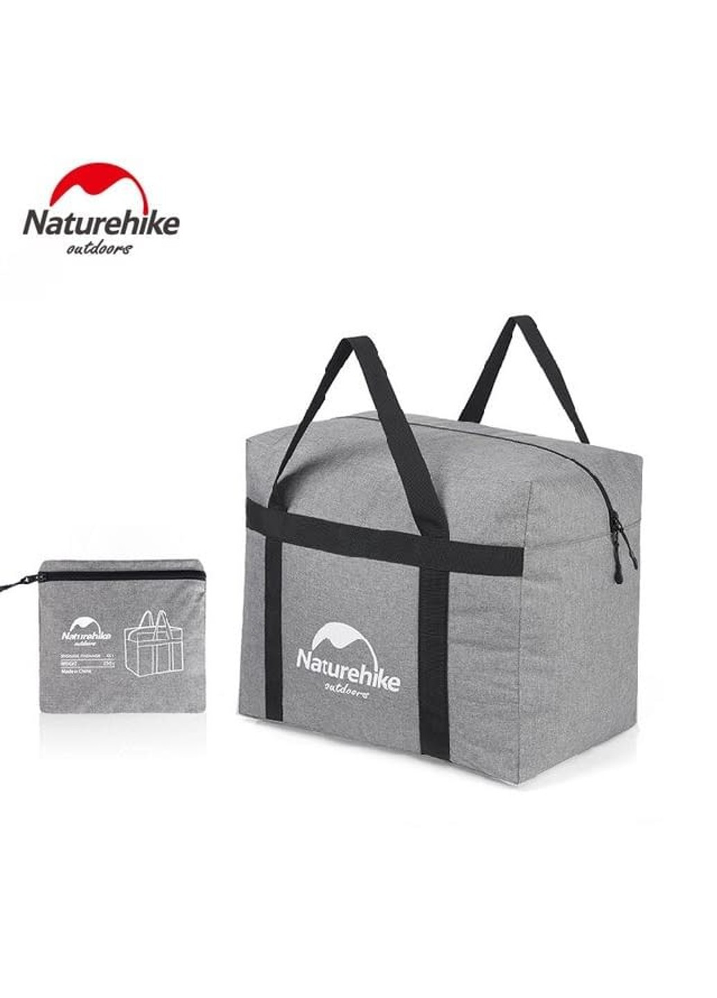 Сумка-баул Outdoor storage bag Updated 45 л NH17S021-M grey Naturehike (258985840)
