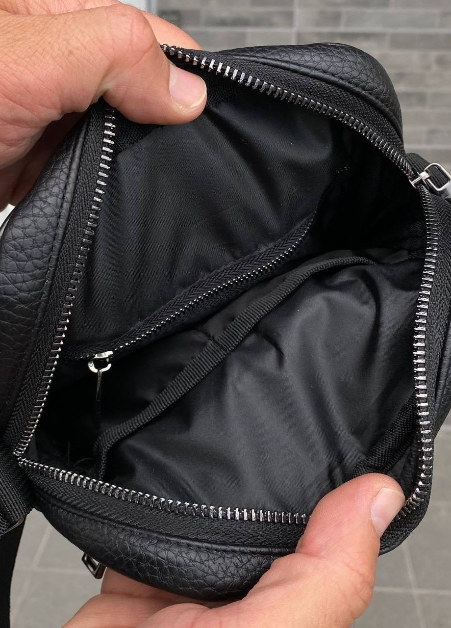 Чоловіча чорна сумка через плече Casual - m51 No Brand (260947340)