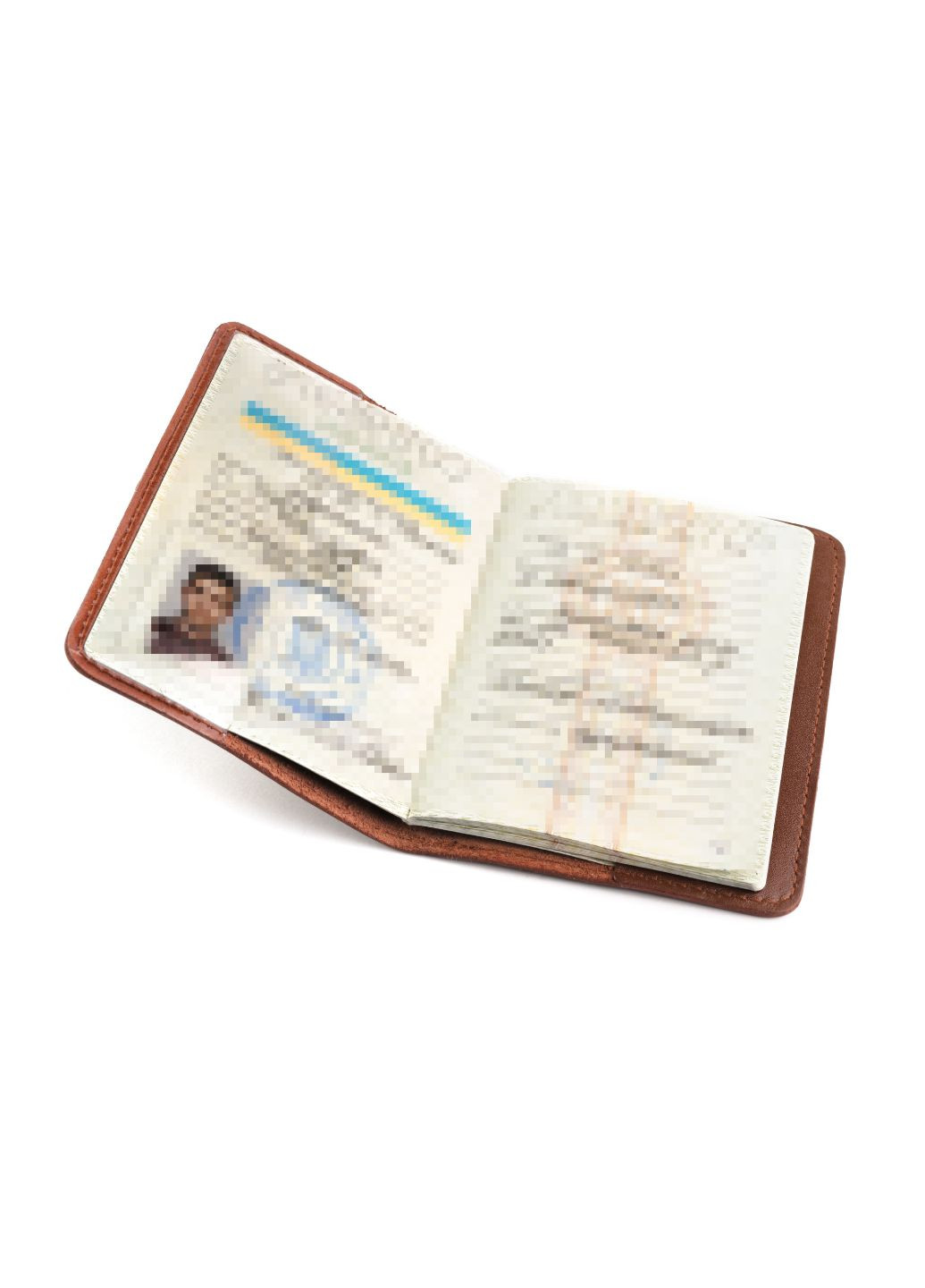 Кожаная обложка на военный билет, ЗСУ билета. LQ 203220 (278649348)