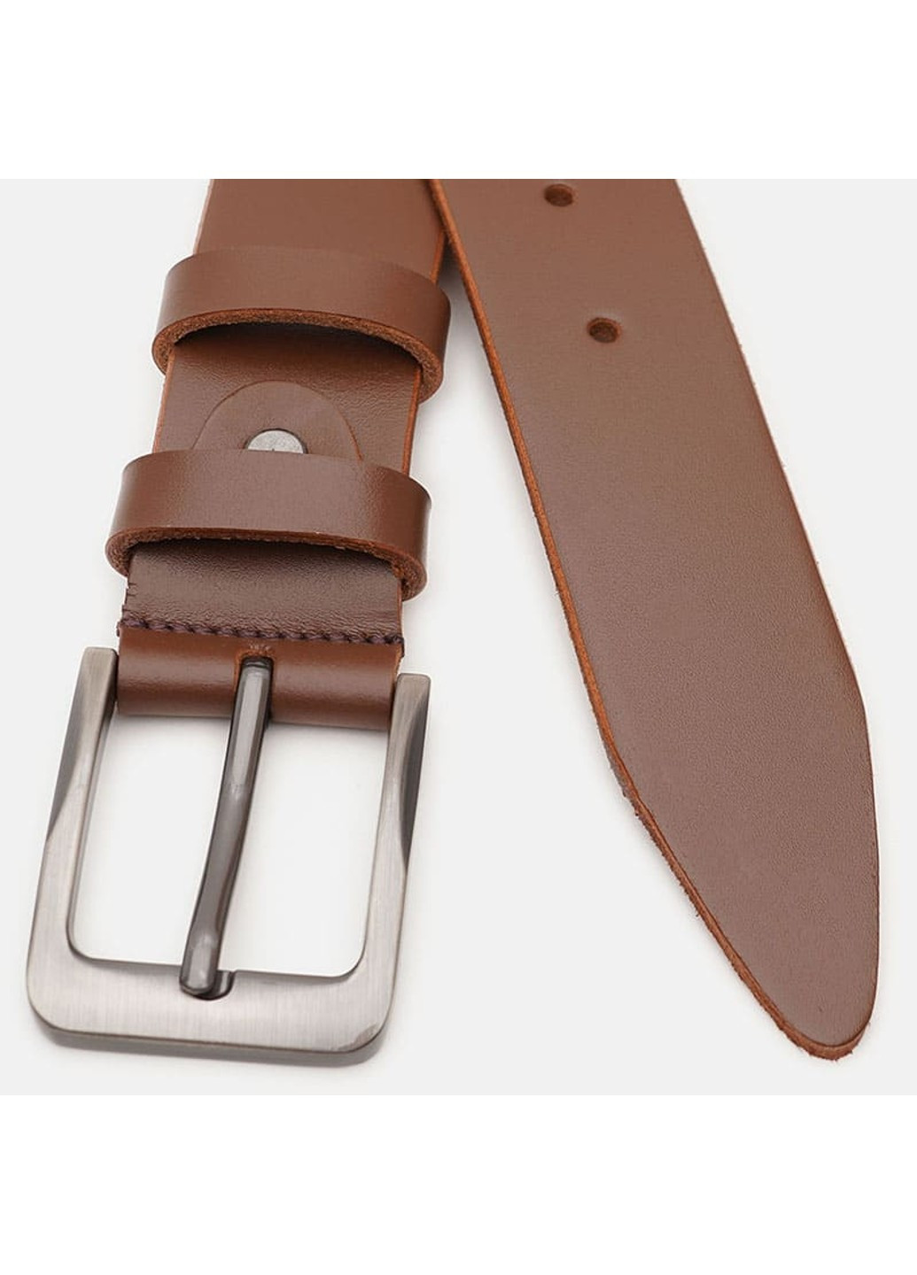Мужской кожаный ремень V1115FX40-brown Borsa Leather (266143908)