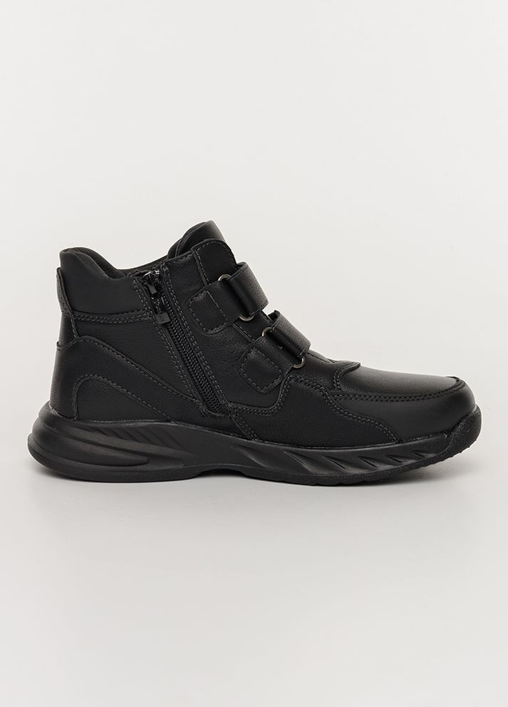 Черные осенние ботинки для мальчика цвет черный цб-00227570 Tom.M