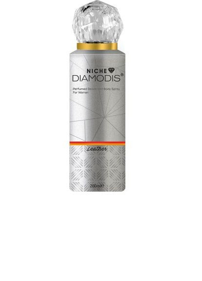 Нишевый дезодорант для женщин DIAMODIS Leather, 200 мл Diamonds (277371718)