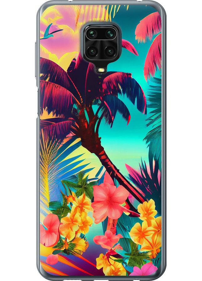 Силиконовый чехол 'Тропики v2' для Endorphone Xiaomi Redmi Note 9 Pro (258177847)