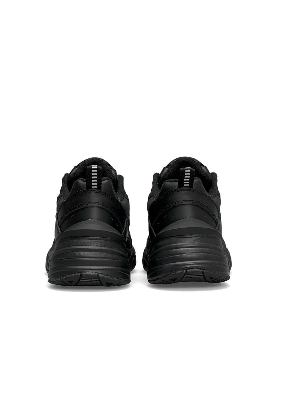 Черные демисезонные кроссовки мужские, вьетнам Nike M2K Tekno All Black White