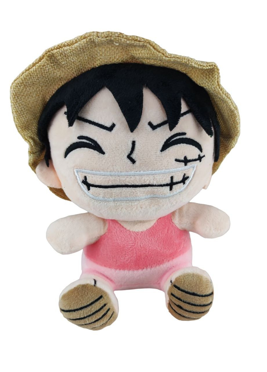 Манки Д Луффі м'яка іграшка з Ван Піс (One Piece) 22см (149004) A-Toys (268138278)
