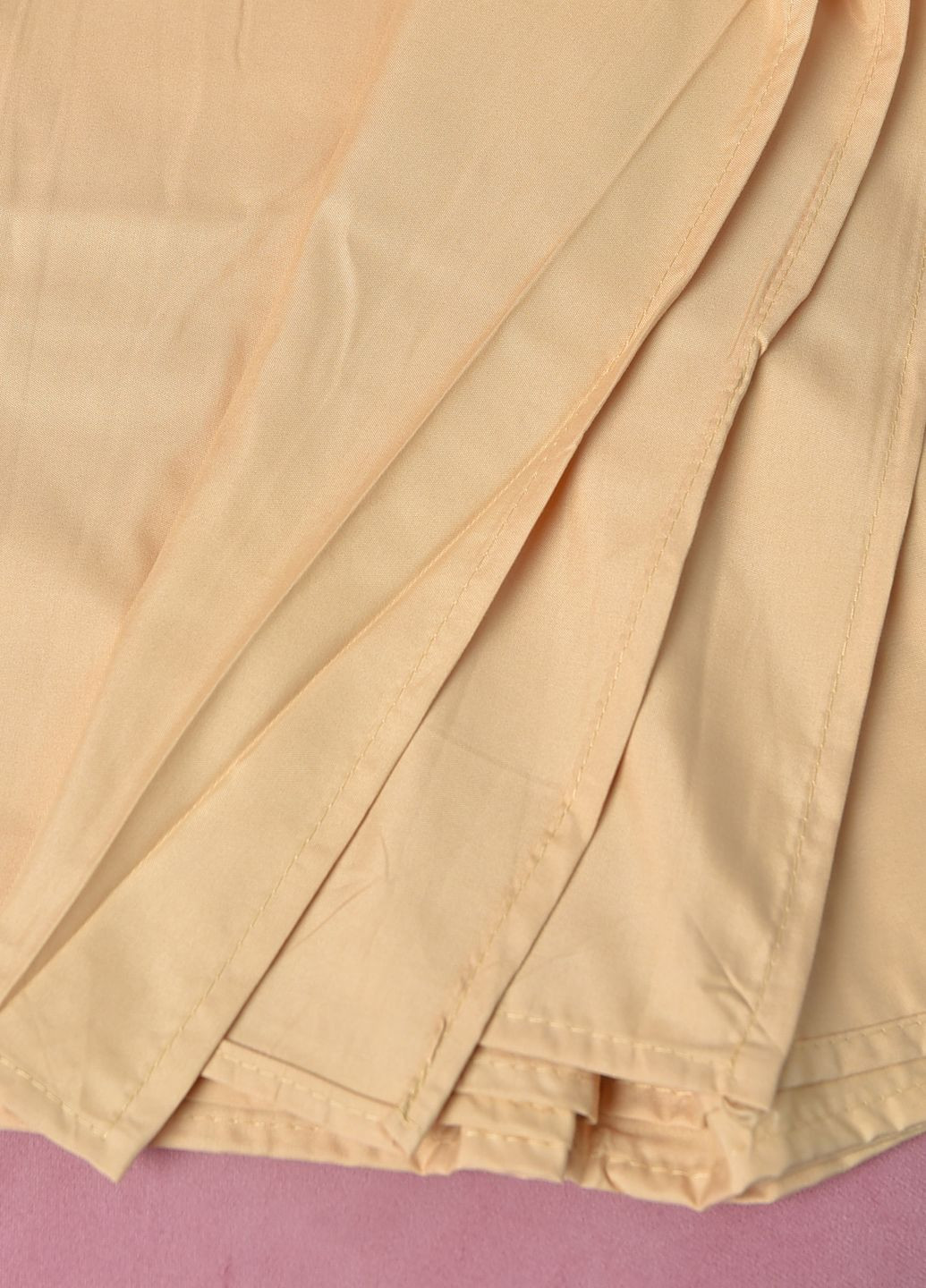 Комплект постельного белья серо-бежевого цвета двуспальный Let's Shop (267735819)
