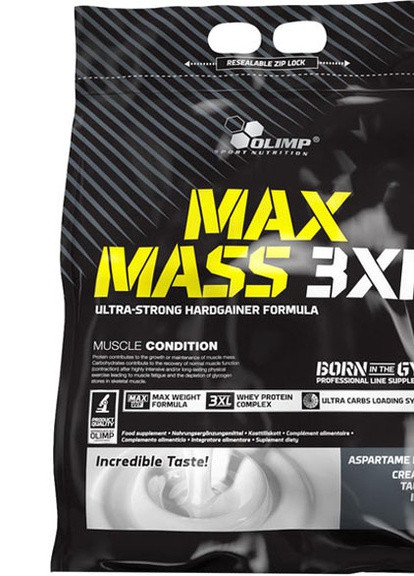 Olimp Nutrition MaxMass 3XL 6000 g /60 servings/ Vanilla Olimp Sport Nutrition (256776998)