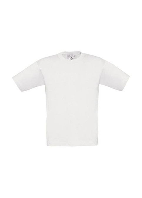 Біла футболка B&C
