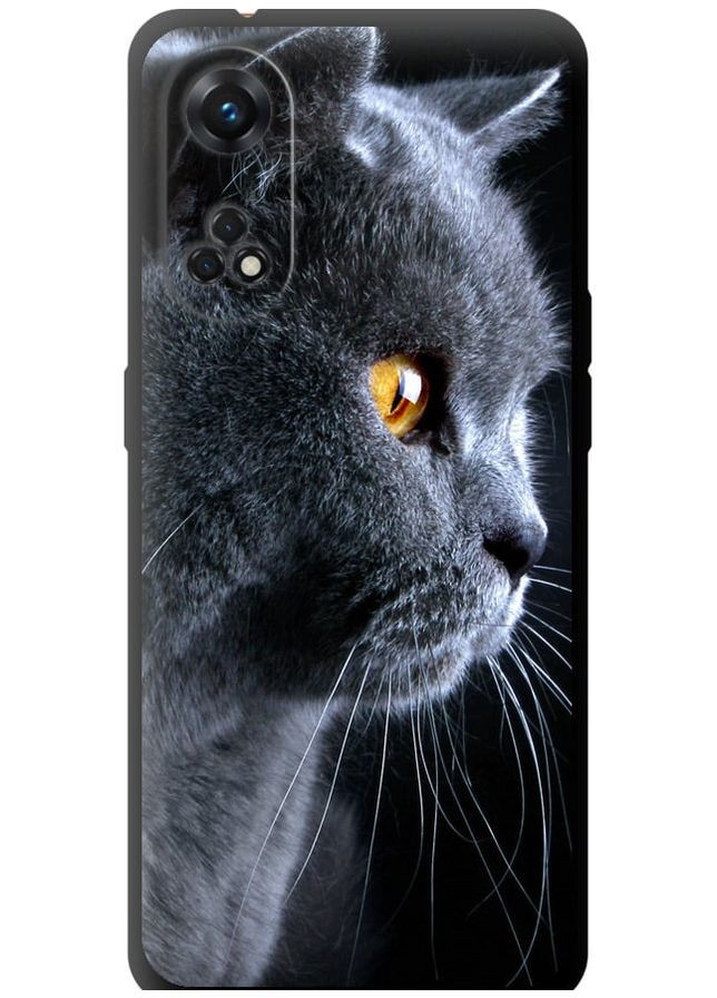 TPU чорний чохол 'Гарний кіт' для Endorphone Oppo Reno8 T (274065655)