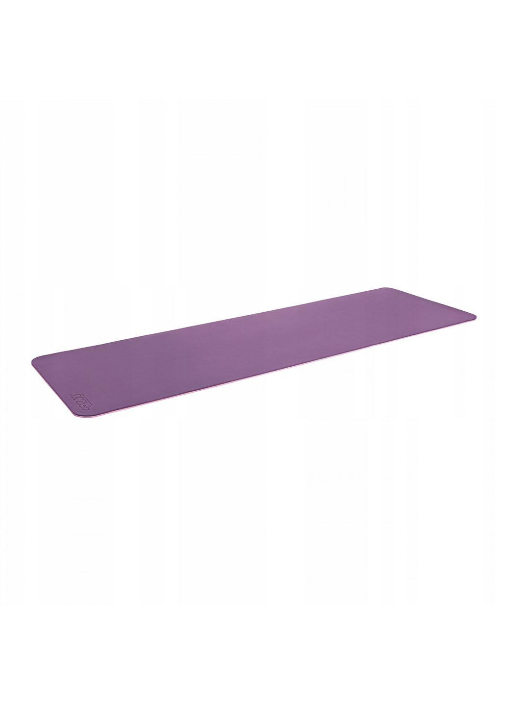 Килимок (мат) спортивний TPE 180 x 60 x 0.6 см для йоги та фітнесу 4FJ0388 Violet/Pink 4FIZJO (259982307)