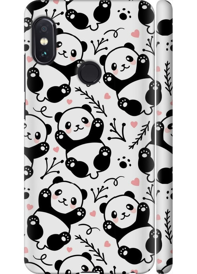 3D пластиковий матовий чохол 'Панди' для Endorphone Xiaomi Redmi Note 5 (258485325)