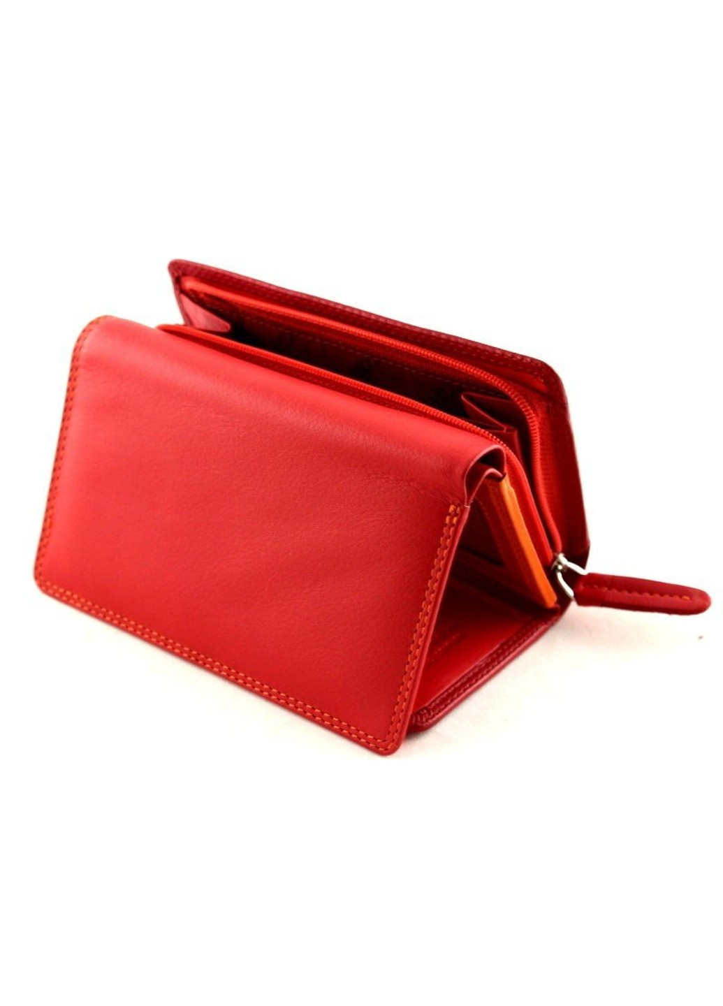 Жіночий шкіряний гаманець BORA rb43 red m Visconti (261851501)