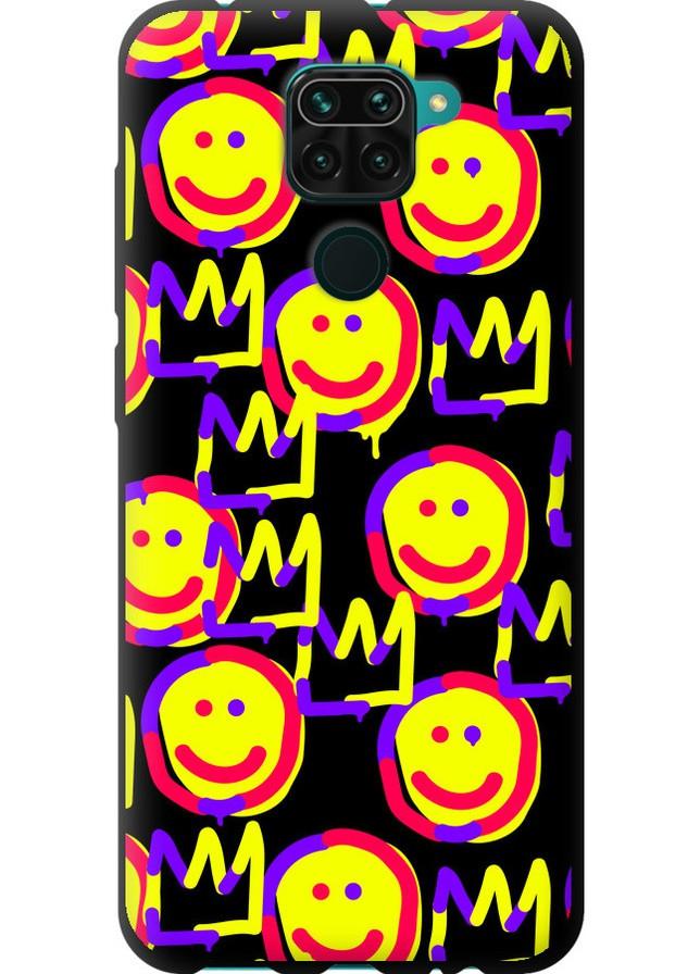 TPU чорний чохол '5622' для Endorphone Xiaomi Redmi Note 9 (258215253)