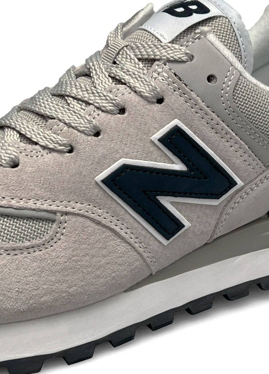 Светло-серые демисезонные кроссовки мужские, вьетнам New Balance PRM Classic Grey Navy