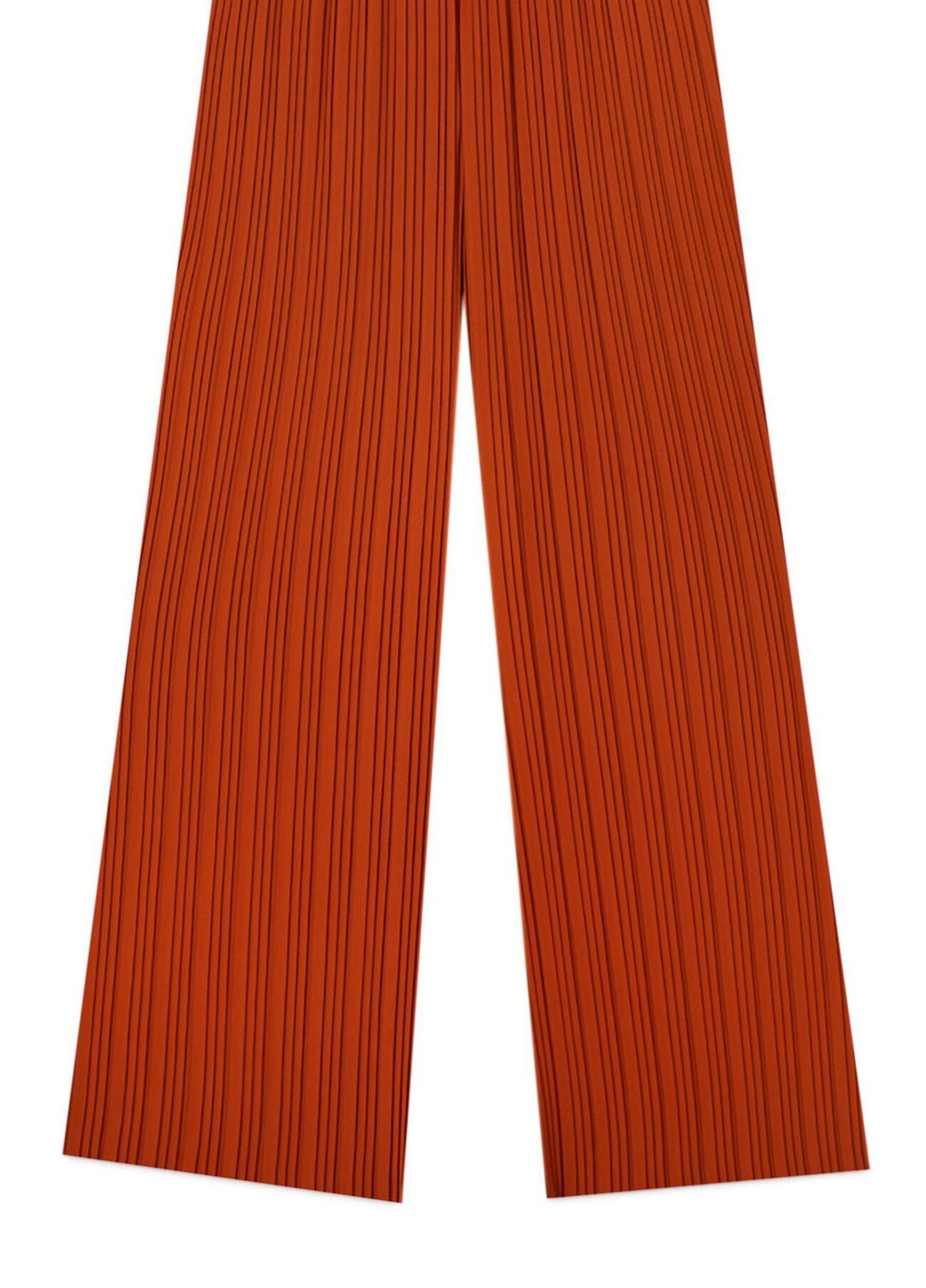 Светло-оранжевые брюки Stradivarius