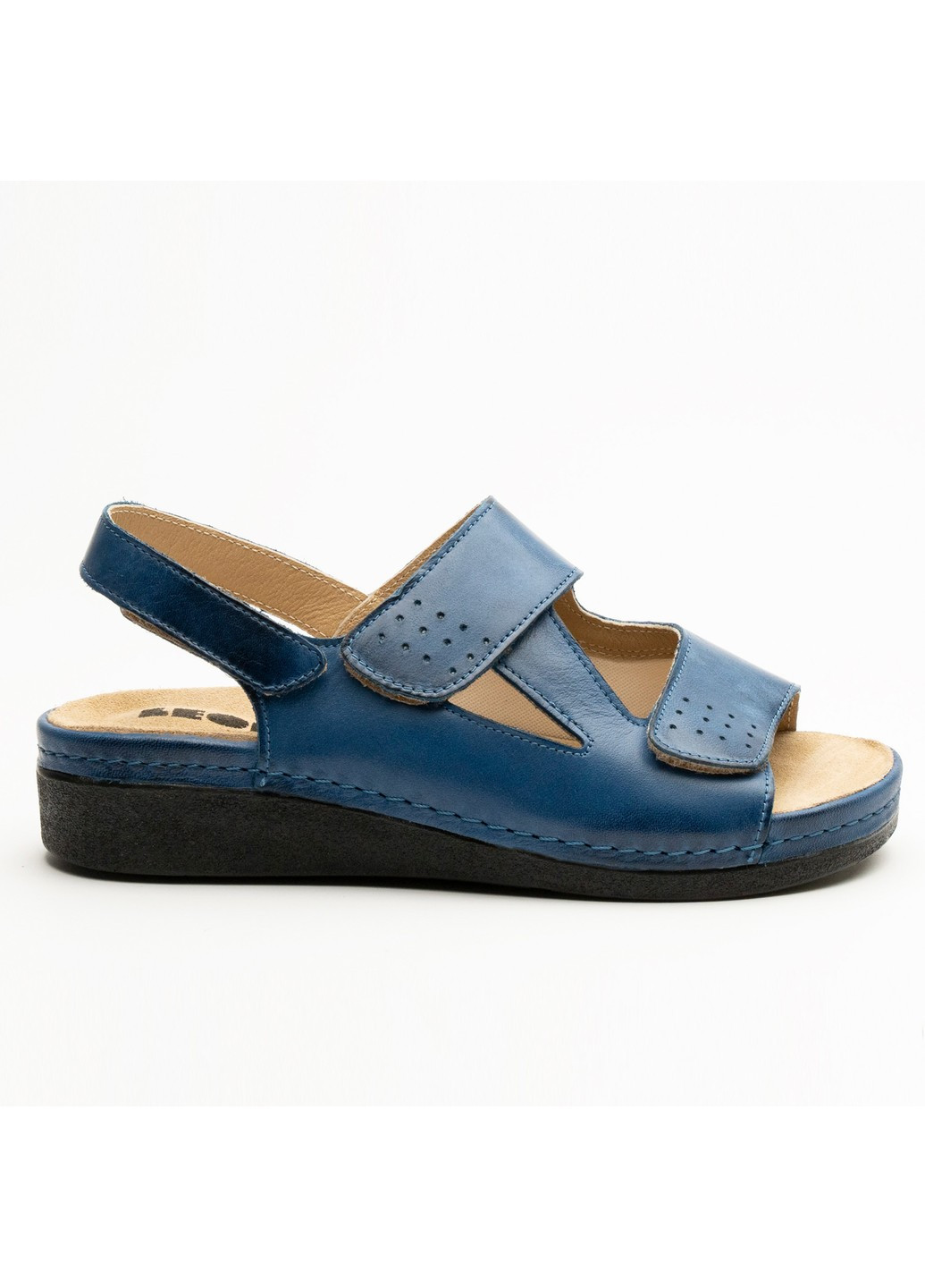 сандалии женские кожаные nora iii, blue Leon